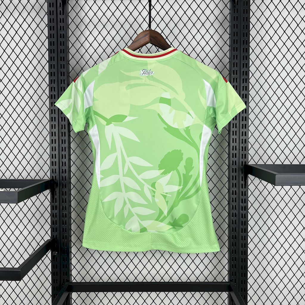 CAMISA FEMININA DA ITALIA 25/26 VERDE