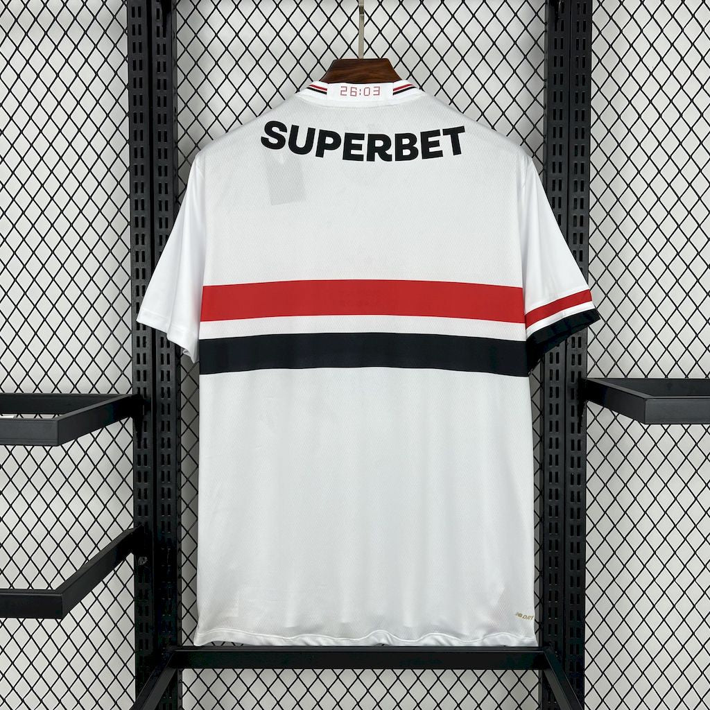CAMISA DO SÃO PAULO 25/26 BRANCO