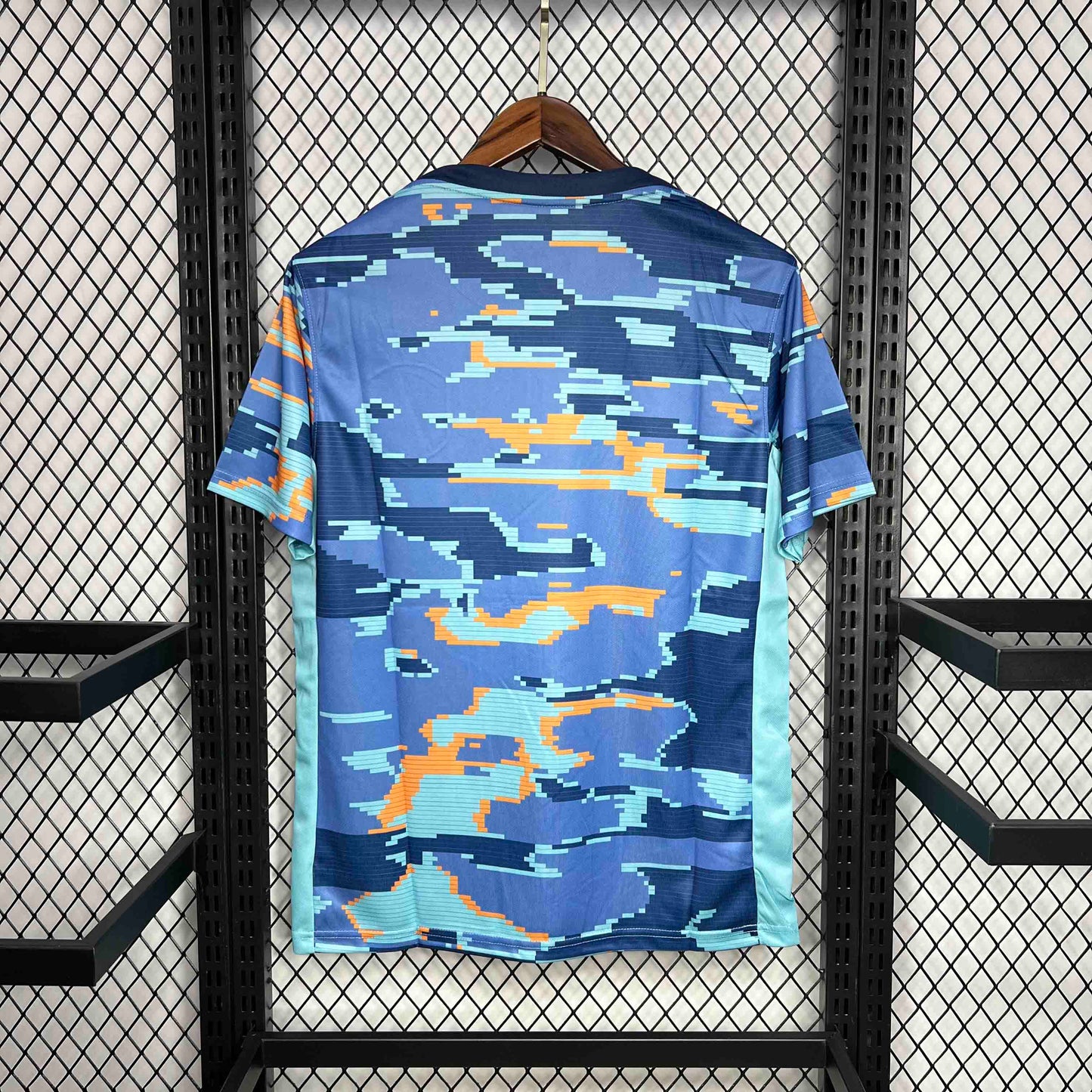 CAMISA DA SELEÇÃO DA HOLANDA 25/26 AZUL TREINO