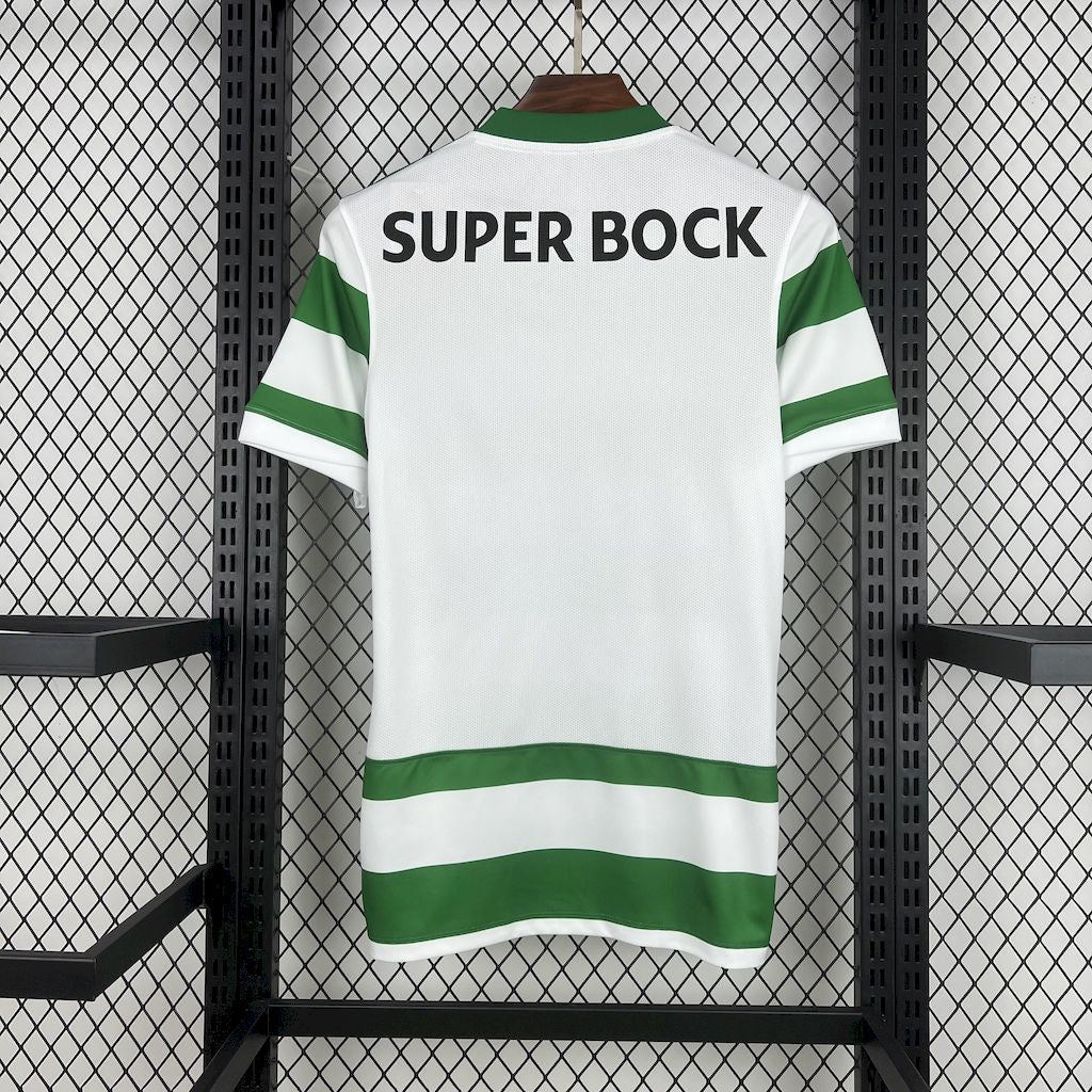 CAMISA DO SPORTING 25/26 BRANCO E VERDE