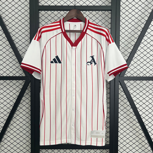CAMISA BASEBOL DO ARSENAL 25/26 BRANCO