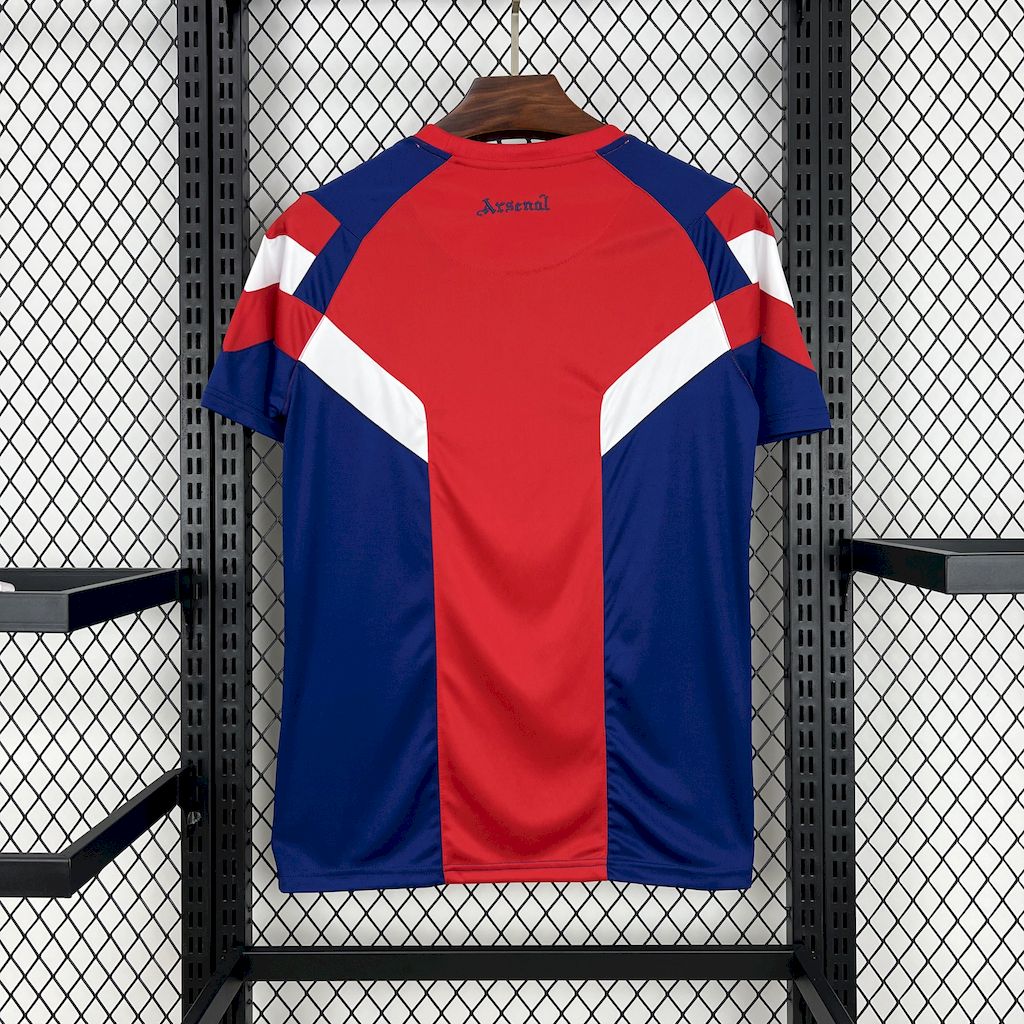 CAMISA DO ARSENAL 24/25 VERMELHO E AZUL