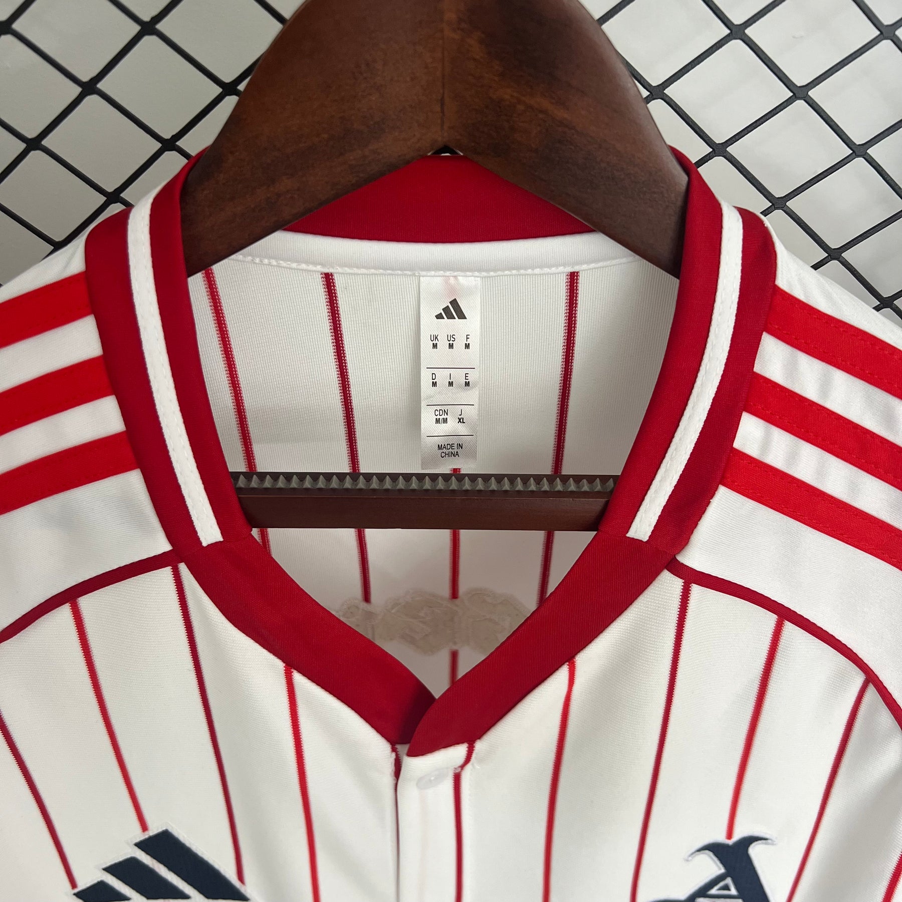 CAMISA BASEBOL DO ARSENAL 25/26 BRANCO