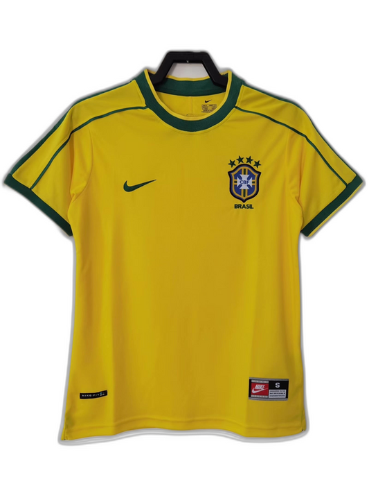 Camisa Brasil I 1998 - Versão Retrô