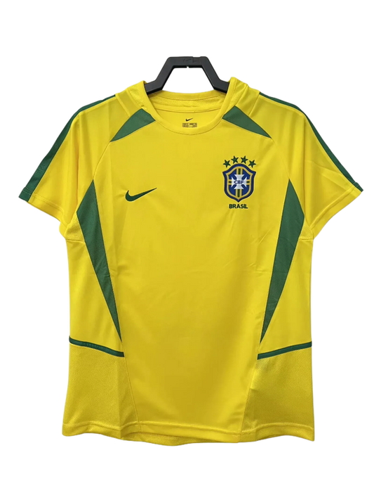 Camisa Brasil I 2002 - Versão Retrô