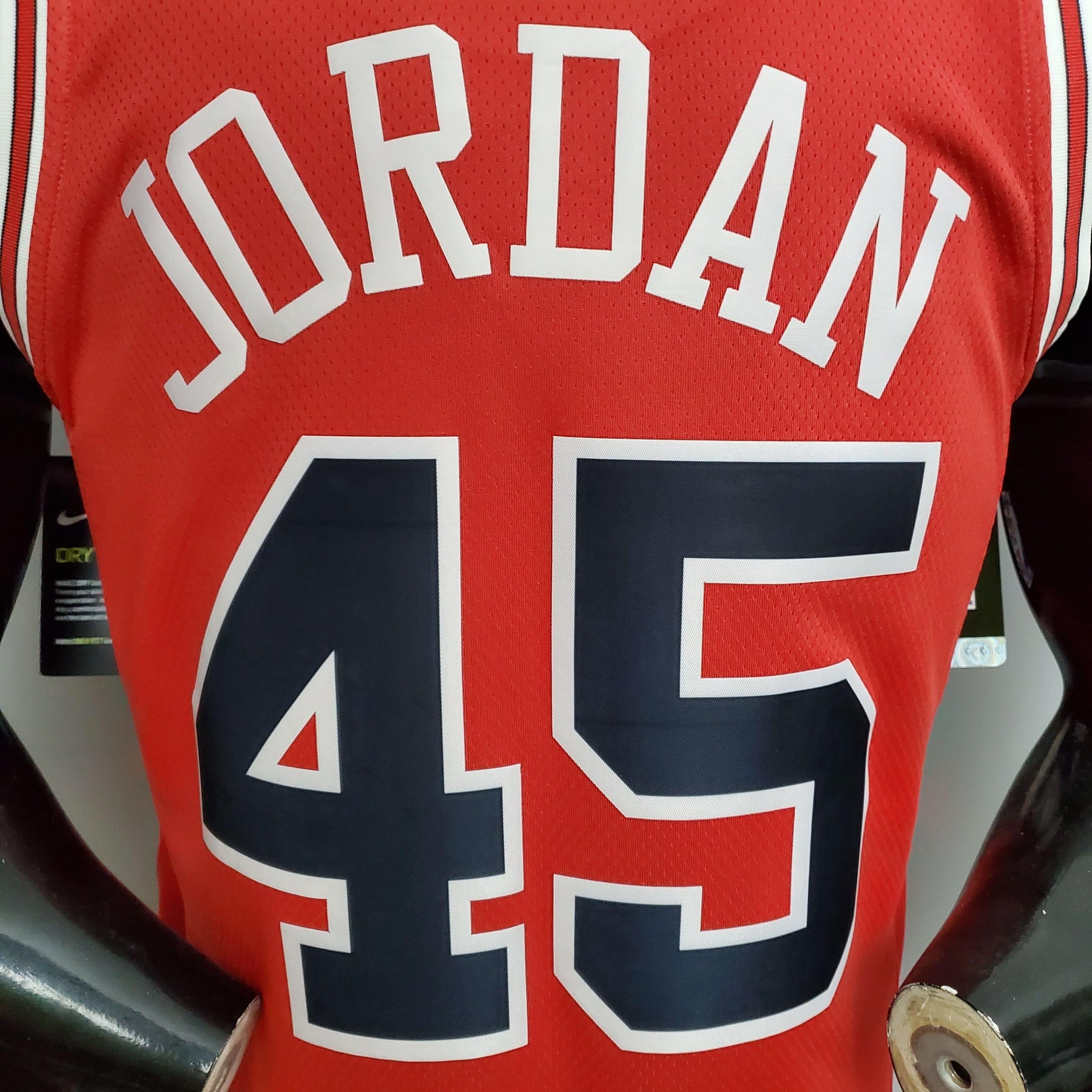 Regata NBA Chicago Bulls - Jordan #45 NCR Red