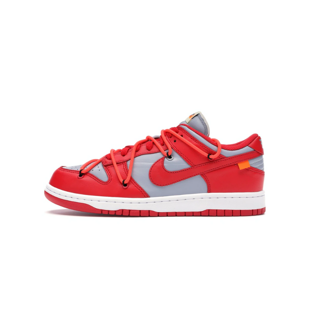 DUNK LOW OFF-WHITE GREY RED