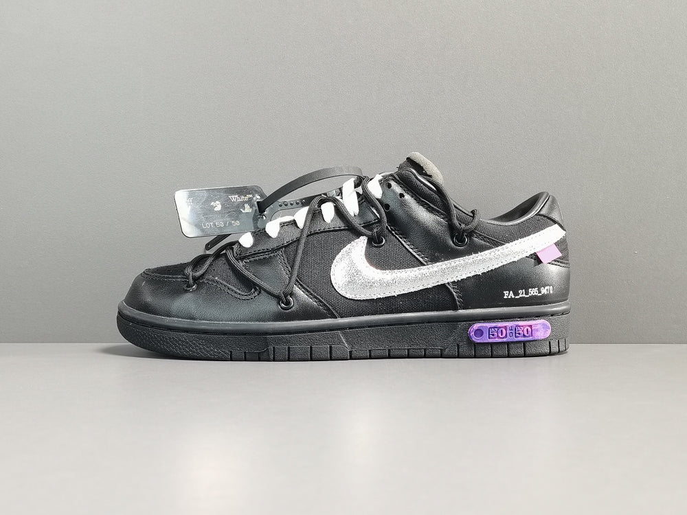 DUNK LOW X OFF-WHITE 50-50