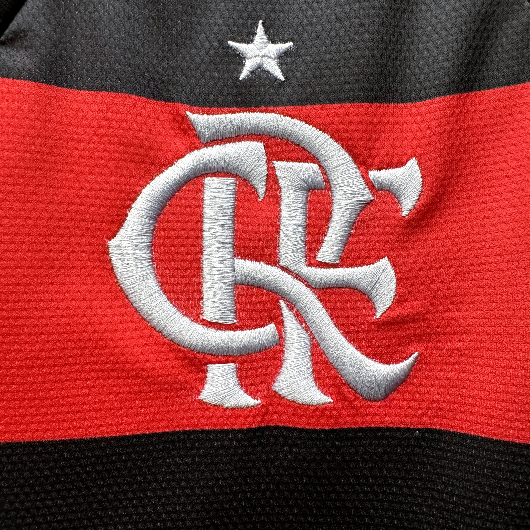 CAMISA MANGA LONGA DO FLAMENGO 24/25 VERMELHO E PRETO