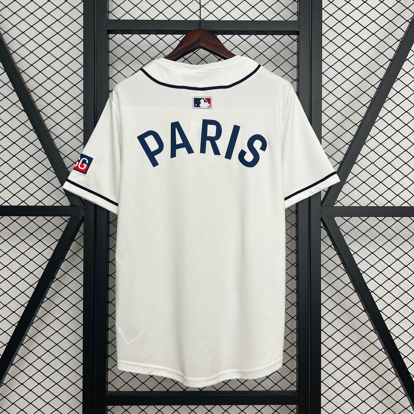 CAMISA BASEBOL DO PSG 25/26 BRANCO