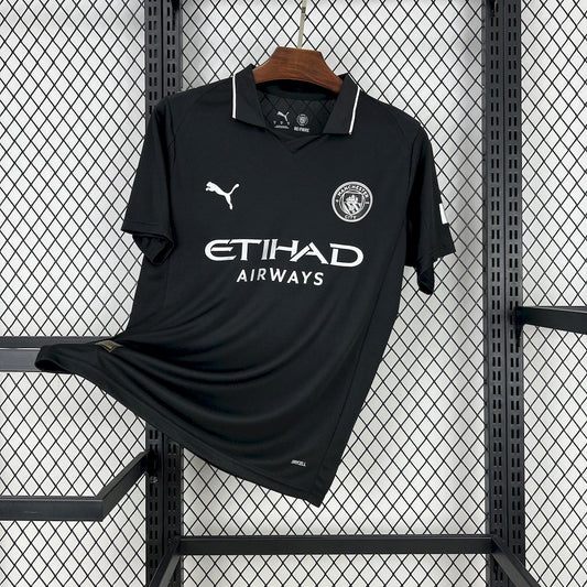 CAMISA DO MANCHESTER UNITED 25/26 PRETO
