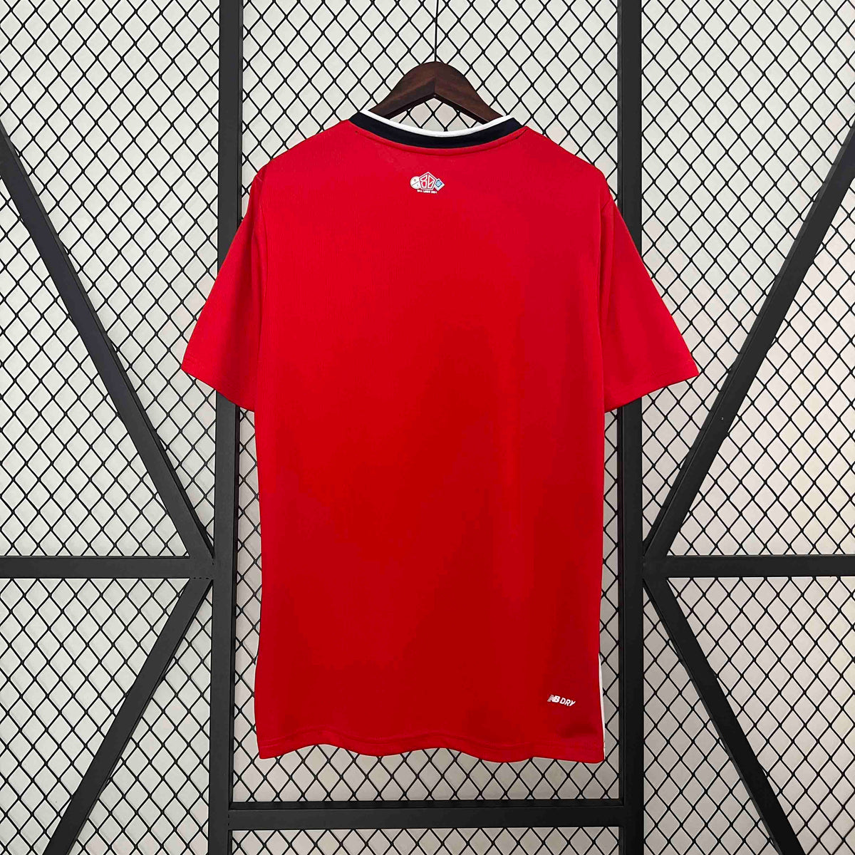 CAMISA DO LILLE 24/25 VERMELHO