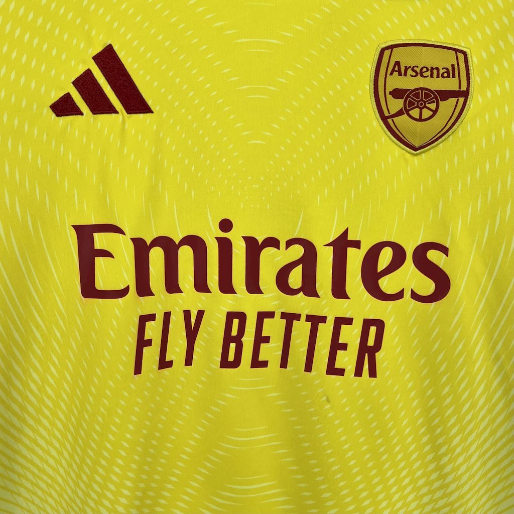 CAMISA DO ARSENAL 25/26 AMARELO