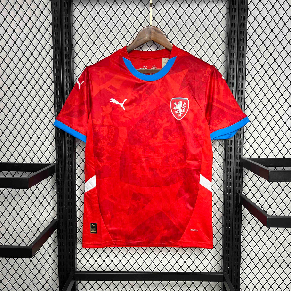 CAMISA DA SELEÇÃO DA REPUBLICA TCHECA 25/26 VERMELHO