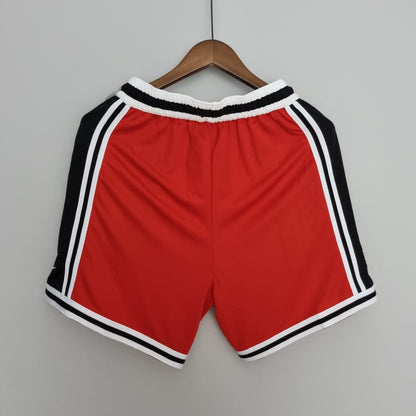 Shorts Chicago Bulls Black Red NBA