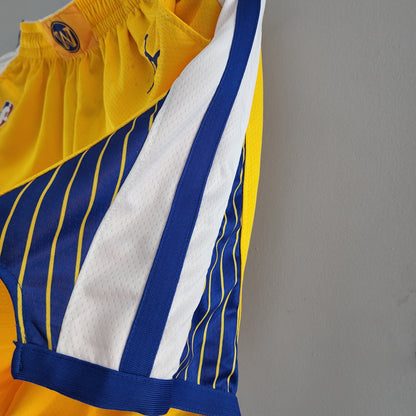 Shorts Golden State Warriors Air Jordan Yellow NBA