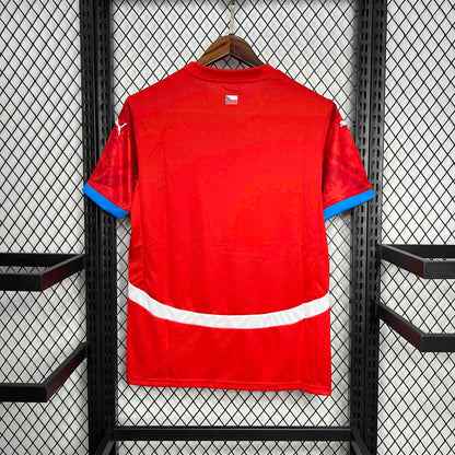 CAMISA DA SELEÇÃO DA REPUBLICA TCHECA 25/26 VERMELHO