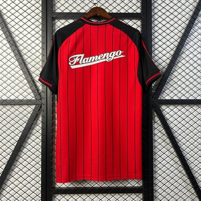 CAMISA BASEBOL DO FLAMENGO 25/26 VERMELHO