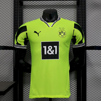 CAMISA VERSÃO PLAYER DO BORUSSIA DORTMUND 25/26 VERDE NEON