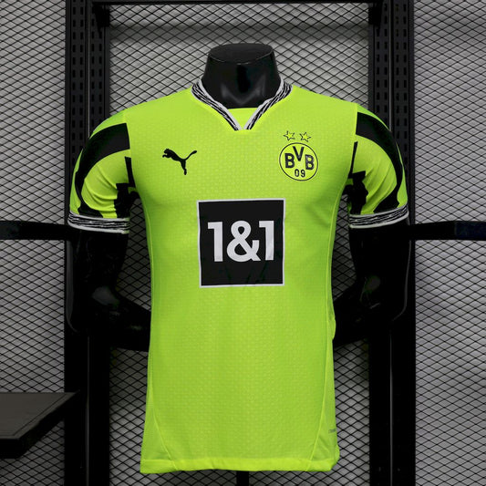 CAMISA VERSÃO PLAYER DO BORUSSIA DORTMUND 25/26 VERDE NEON