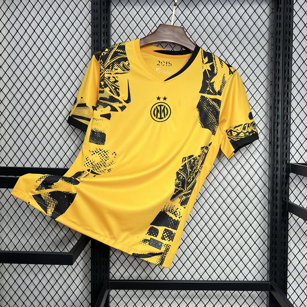 CAMISA DO INTER DE MILAN 25/26 AMARELO