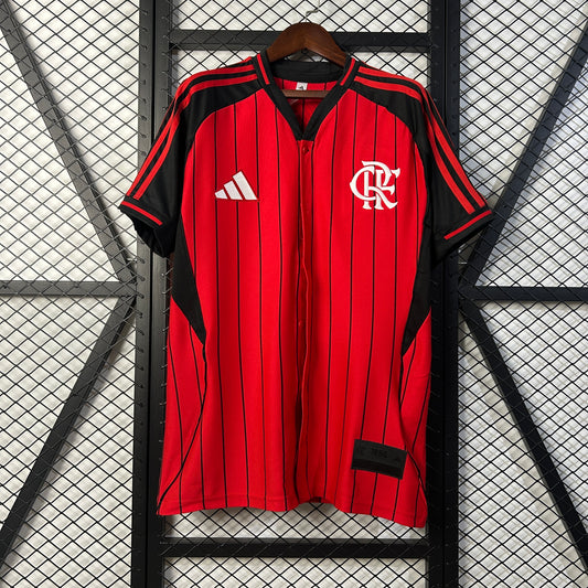 CAMISA BASEBOL DO FLAMENGO 25/26 VERMELHO