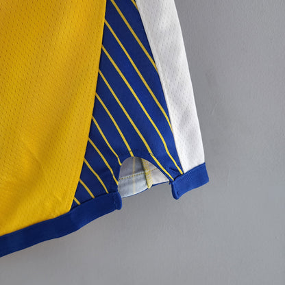Shorts Golden State Warriors Air Jordan Yellow NBA