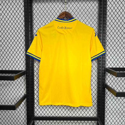 CAMISA DA SELEÇÃO DA UCRANIA 25/26 AMARELO