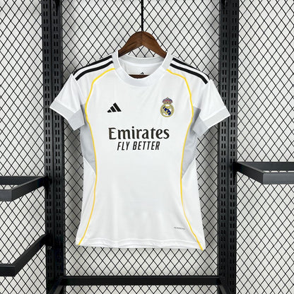 CAMISA FEMININA DO REAL MADRID 25/26 BRANCO