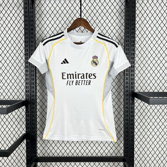 CAMISA FEMININA DO REAL MADRID 25/26 BRANCO