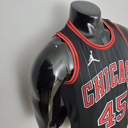 Regata NBA Chicago Bulls - Jordan #45 Flyers Black - ResPeita Sports 