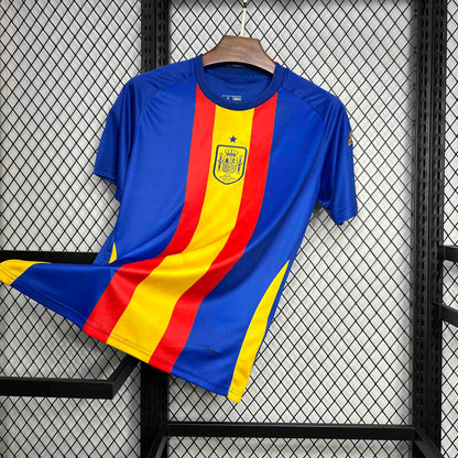 CAMISA DA SELEÇÃO DA ESPANHA 25/26 AZUL TREINO