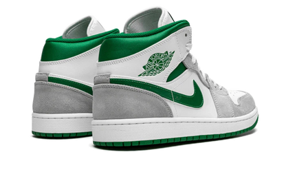 AIR JORDAN 1 MID SE GREY PINE GREEN