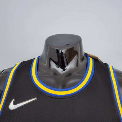 Regata NBA Golden State Warriors - Stephen Curry #30 75th Anniversary Black Edition - ResPeita Sports 