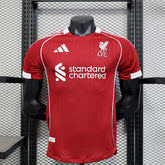 CAMISA VERSÃO PLAYER DO LIVERPOOL 25/26 VERMELHO