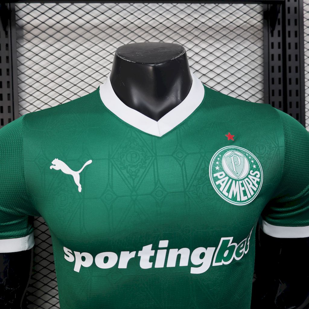 CAMISA VERSÃO PLAYER DO PALMEIRAS 25/26 VERDE