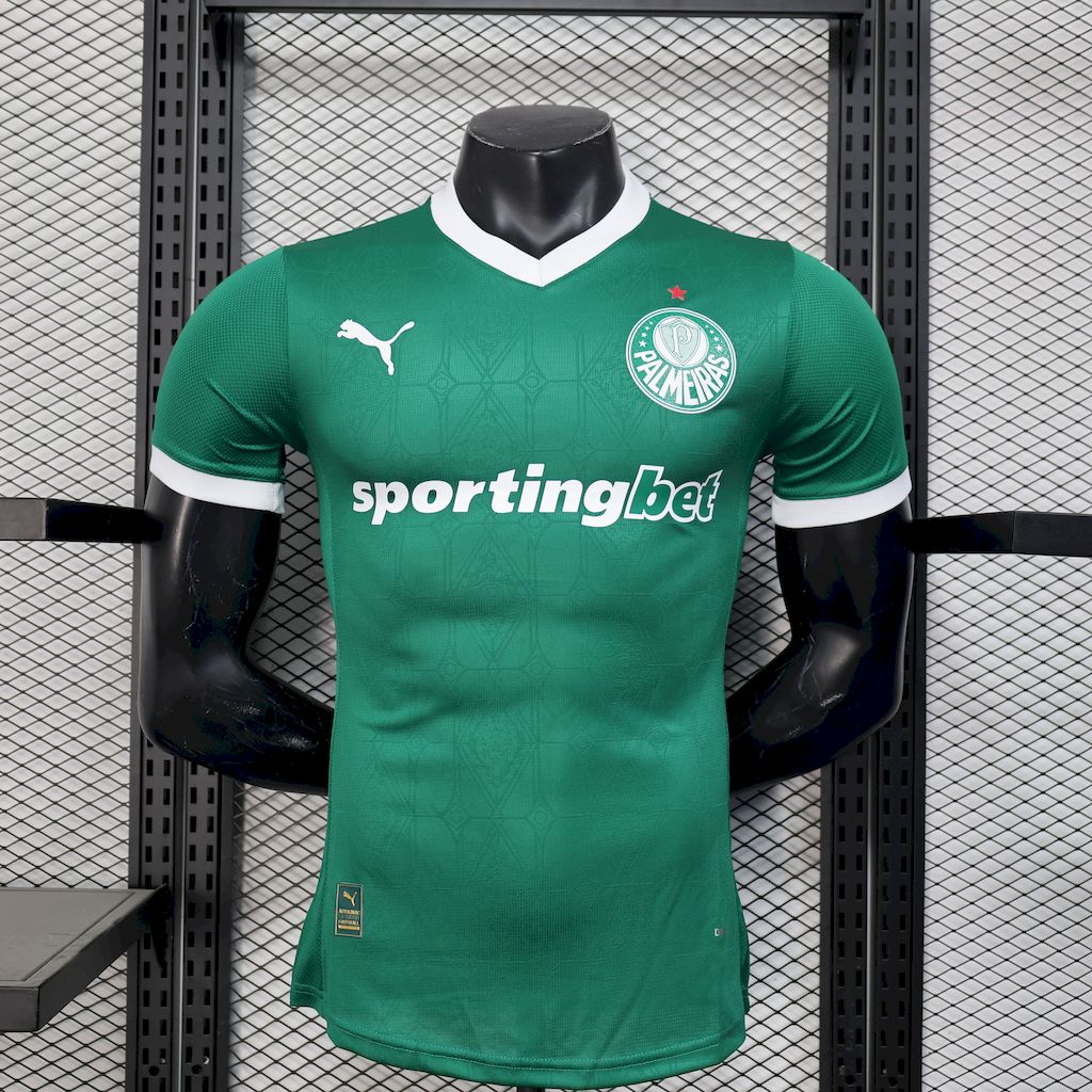 CAMISA VERSÃO PLAYER DO PALMEIRAS 25/26 VERDE