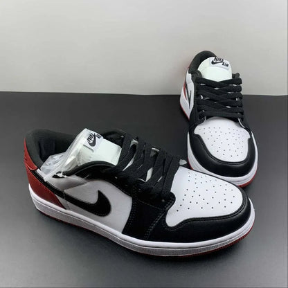 AIR JORDAN 1 LOW BLACK TOE 2023