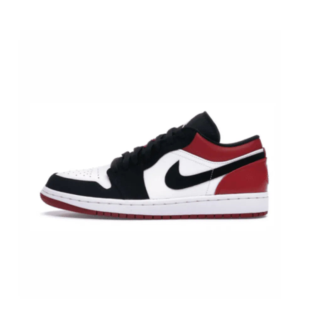 AIR JORDAN 1 LOW BLACK TOE