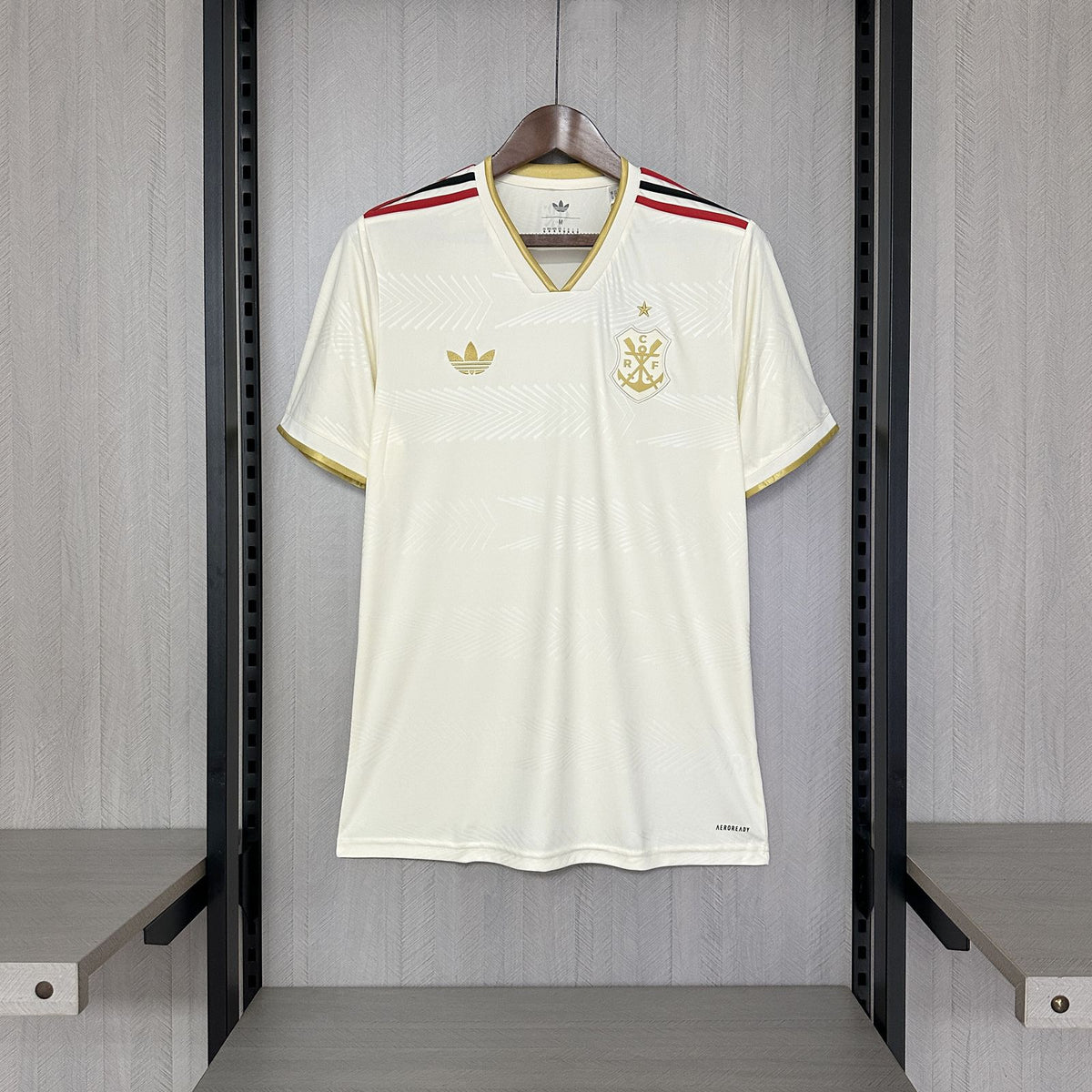 Camisa Flamengo III 25/26 Torcedor Masculina - Off White