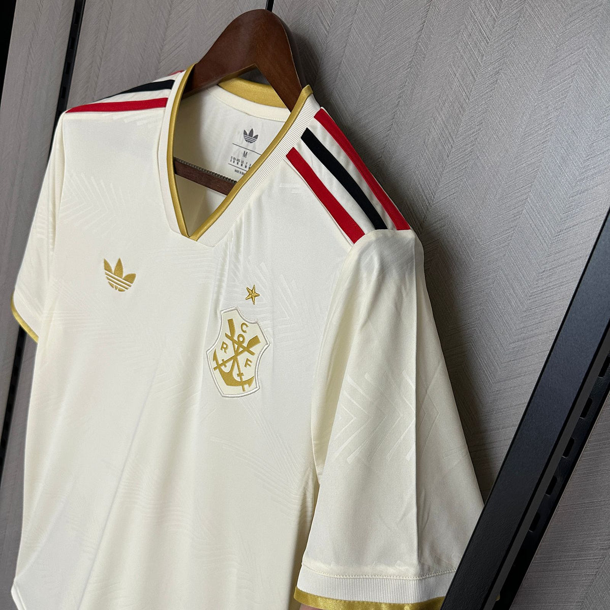 Camisa Flamengo III 25/26 Torcedor Masculina - Off White