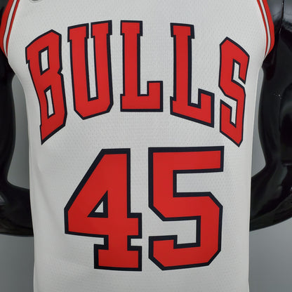 Regata NBA Chicago Bulls - Jordan #45 White - ResPeita Sports 