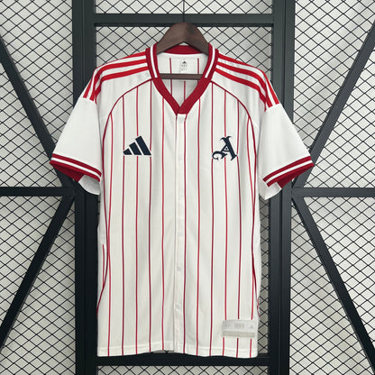 CAMISA BASEBOL DO ARSENAL 25/26 BRANCO