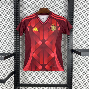 CAMISA FEMININA DA ALEMANHA 25/26 VERMELHO