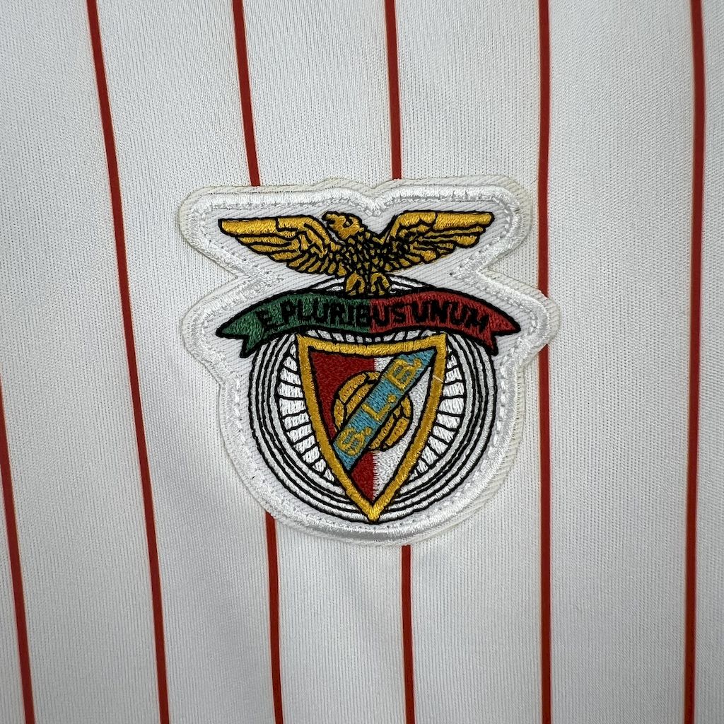 CAMISA DO BENFICA 25/26 BRANCO E VERMELHO