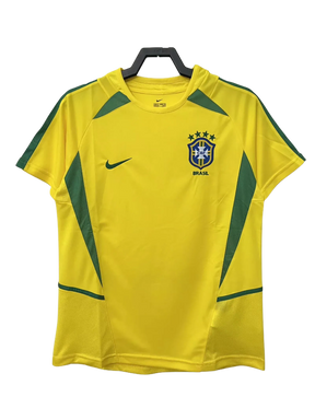 Camisa Brasil I 2002 - Versão Retrô