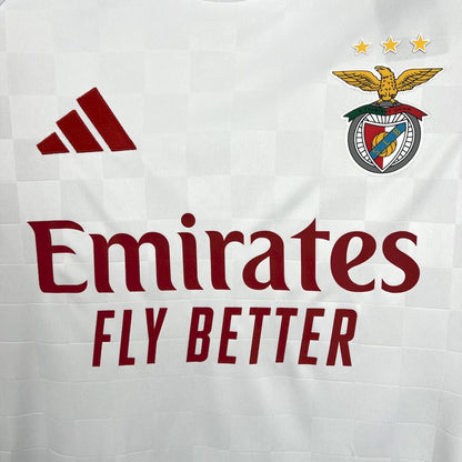 CAMISA DO BENFICA 25/26 BRANCO