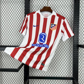 CAMISA DO ATLETICO DE MADRID 25/26  VERMELHO E BRANCO