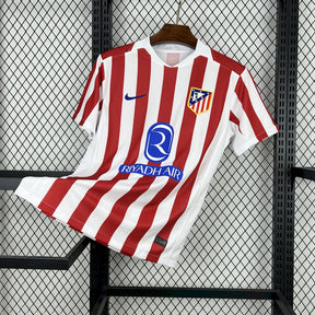 CAMISA DO ATLETICO DE MADRID 25/26  VERMELHO E BRANCO
