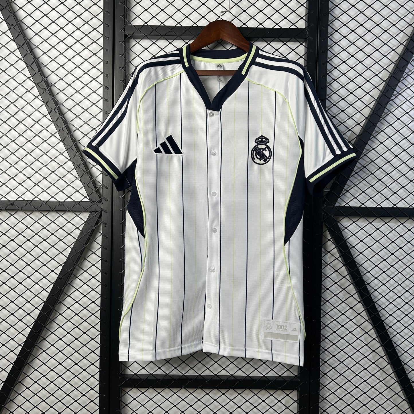CAMISA BASEBOL DO REAL MADRID 25/26 BRANCO
